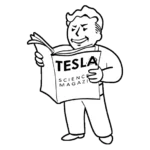 Tesla Science Magazine Icon